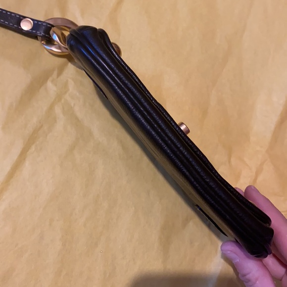 Juicy Couture Leather LARGE WRISTLET MINI BAG - Picture 13 of 16